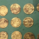A bunch of beautiful gold coins!